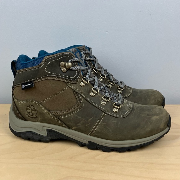 Timberland Shoes - Timberland Women’s Size 9.0 Mt Maddsen Mid Brown Leather Hiking Boots Waterproof